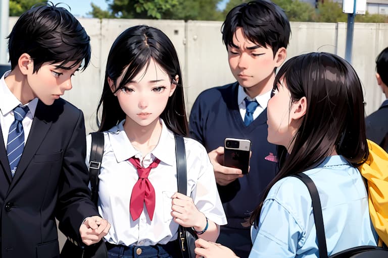 iPhoneじゃないといじめられる高校生