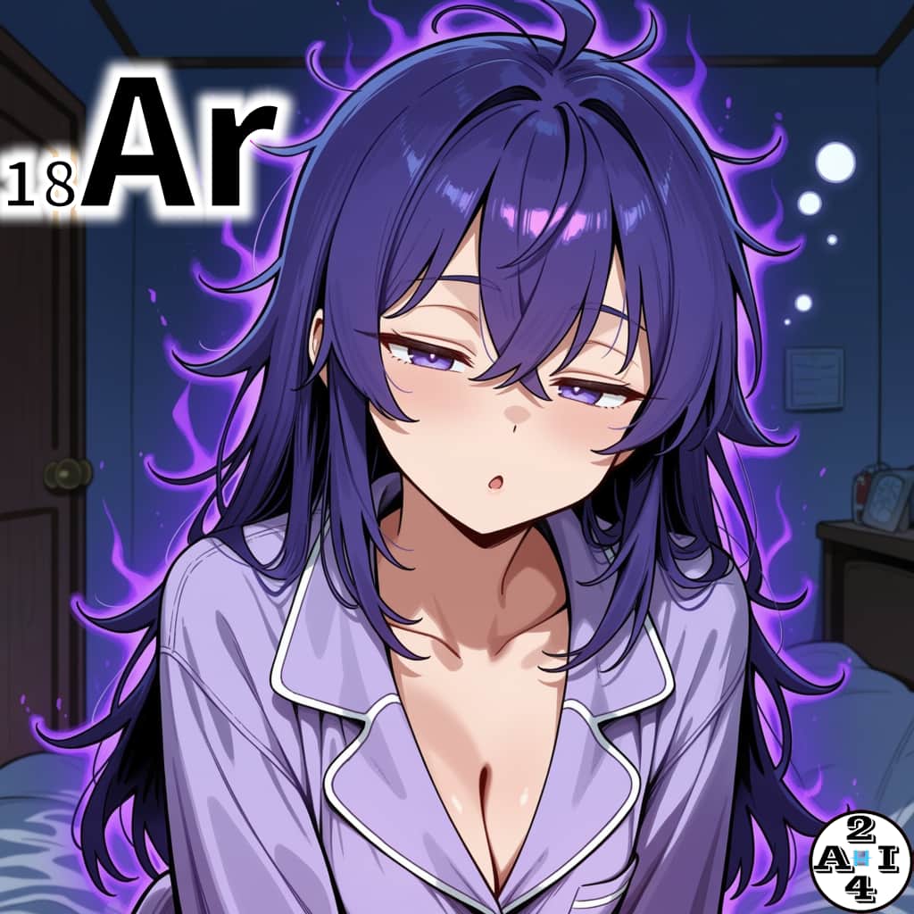 擬人化した原子-18