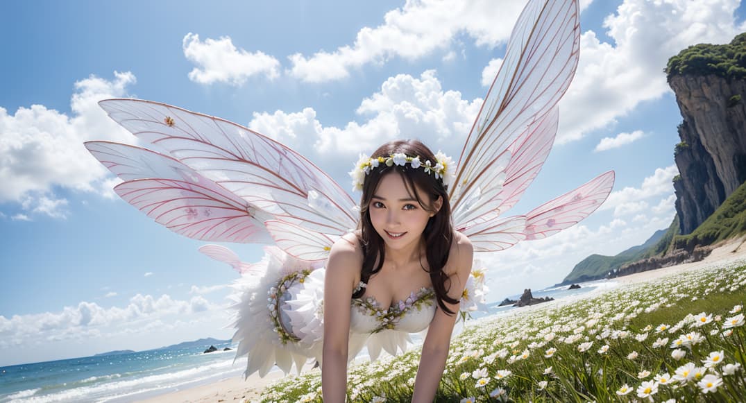 LoRA適用前の妖精