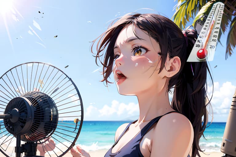 気温が体温より高いと熱風が吹き付けられる