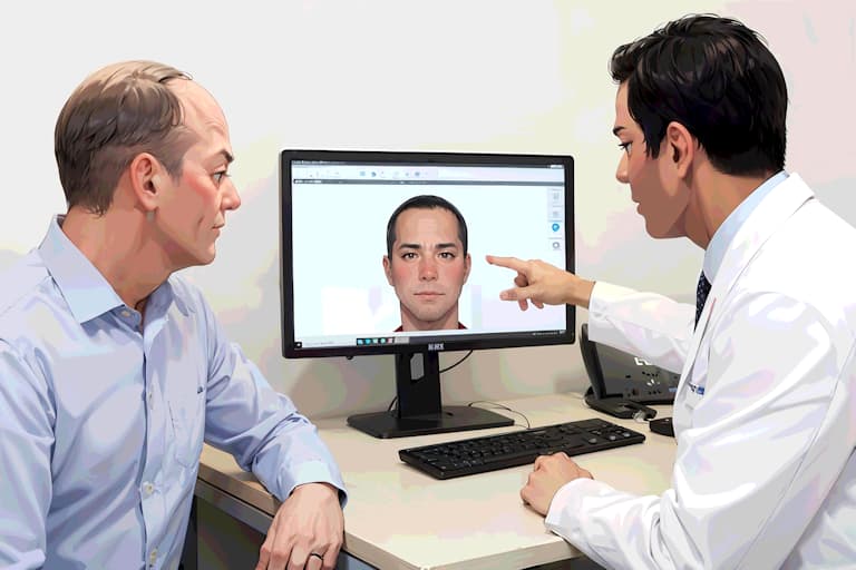 整形して別人になる男