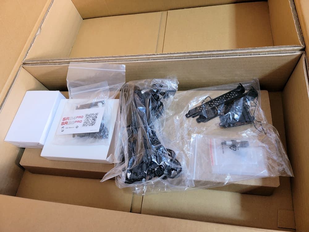 パソコンの箱の中