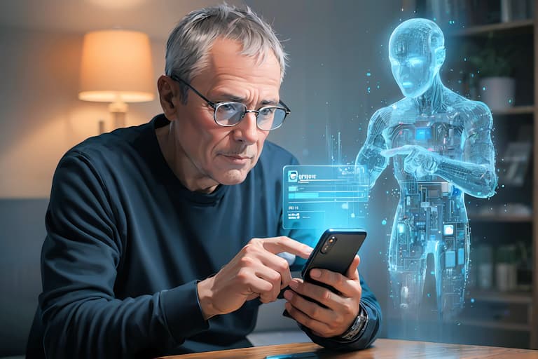 AIエージェントの助けでスマホの機種変更