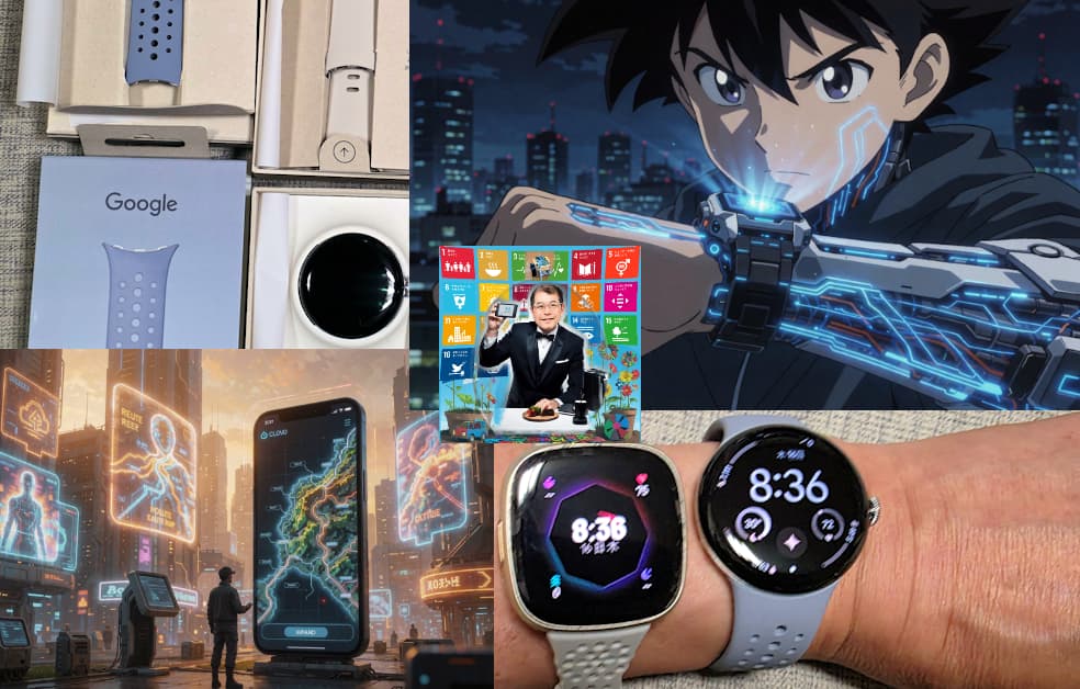 テクノロじいやの手作りSDGs―13 「スマートウォッチ」